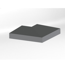 Internal Corner for Coping Anthracite Grey Various Sizes