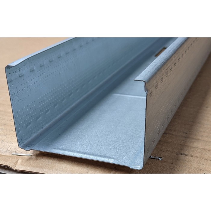 Protektor DIN Standard 0.6mm Galvanised Steel Stud Profile 1 x 3m Length