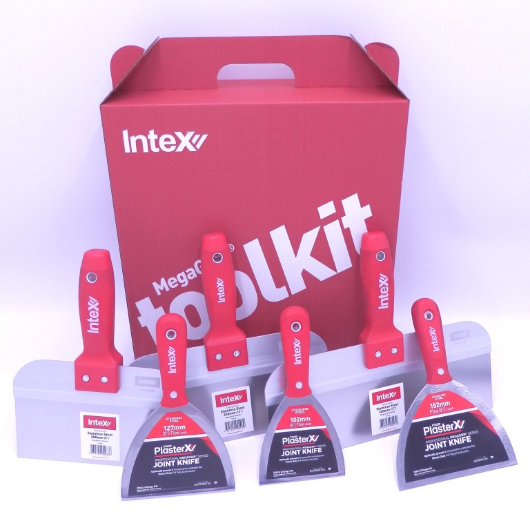 Intex Toolkit. Six Taping and Jointing Knives in one Mega Deal