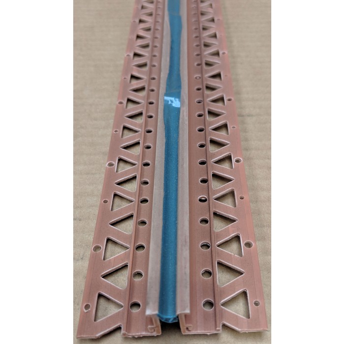 Terracotta 15 - 17mm Render Depth PVC Movement Bead 2.5m 1 Length