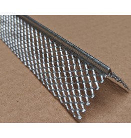 Protektor 3mm x 28mm x 300cm Galvanised Steel Mini Mesh Corner Bead Box 50