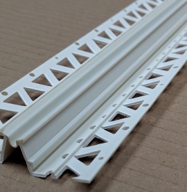 Ivory 6 - 8mm Render Depth PVC Movement Bead 2.5m 1 Length