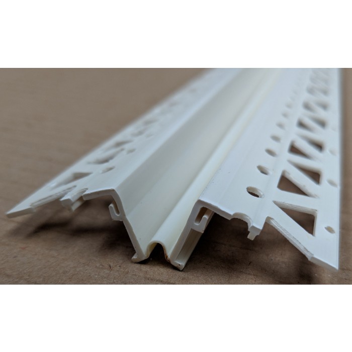 Ivory 15 - 17mm Render Depth PVC Movement Bead 2.5m 1 Length