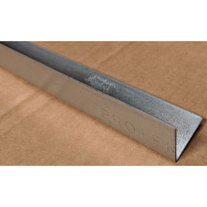 Protektor 25mm x 25mm x 3.56m 0.8mm Galvanised Steel Angle Profile 1 Length