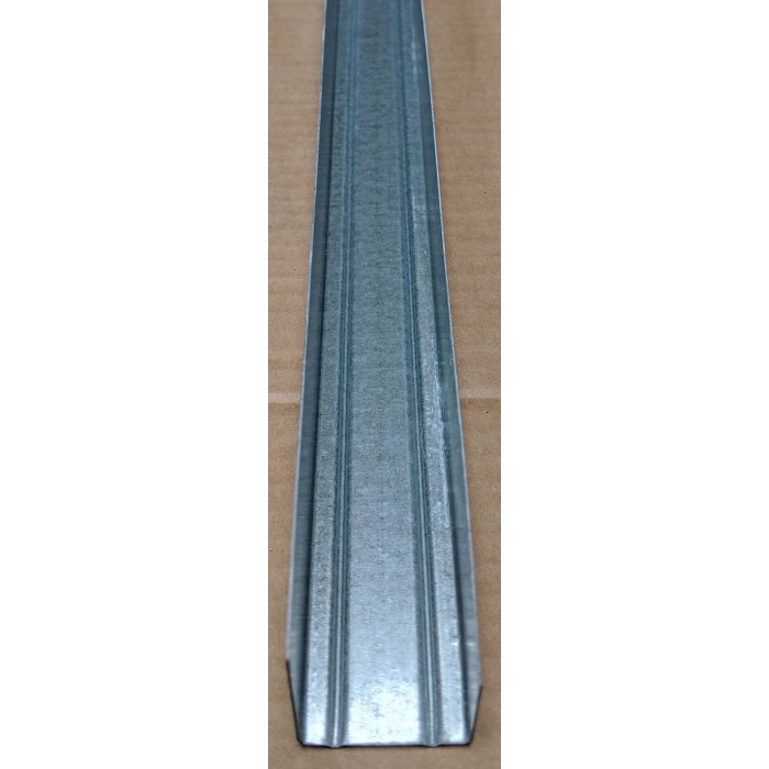 Protektor MF6 Galvanised Steel Perimeter Profile 19mm x 27mm x 28mm x 3.6m 1 Length