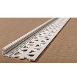 Ivory 10 - 12mm Render Depth PVC Stop Bead 42mm x 3m 1 Length