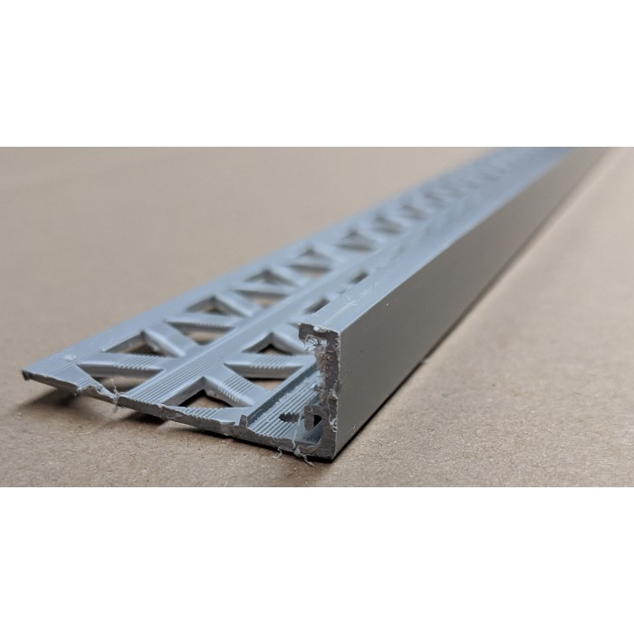 Grey 15 - 17mm Render Depth PVC Stop Bead 42mm x 2.5m 1 Length