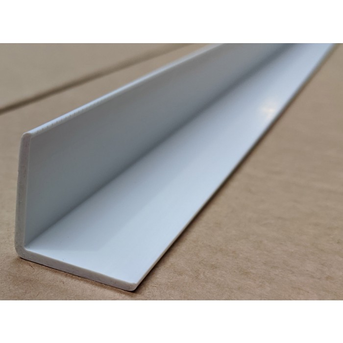 Trim-Tex White 25mm x 25mm x 2.4m PVC Corner Guard 1 Length