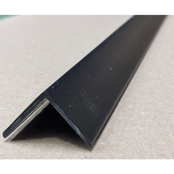 Trim-Tex Black 25mm x 25mm x 1.2m PVC Corner Guard 1 Length