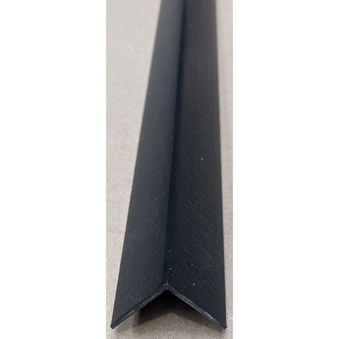 Trim-Tex Black 25mm x 25mm x 1.2m PVC Corner Guard 1 Length