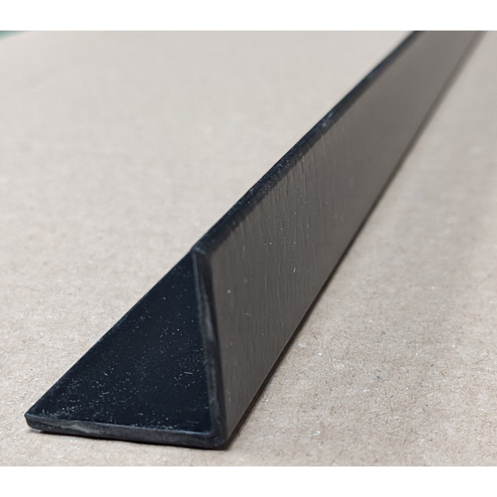 Trim-Tex Black 25mm x 25mm x 1.2m PVC Corner Guard 1 Length