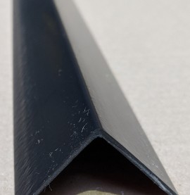Trim-Tex Black 38.1mm x 38.1mm x 1.2m PVC Corner Guard 1 Length