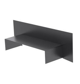 Coping Right Hand Upstands Anthracite Grey 1 Piece Various Sizes