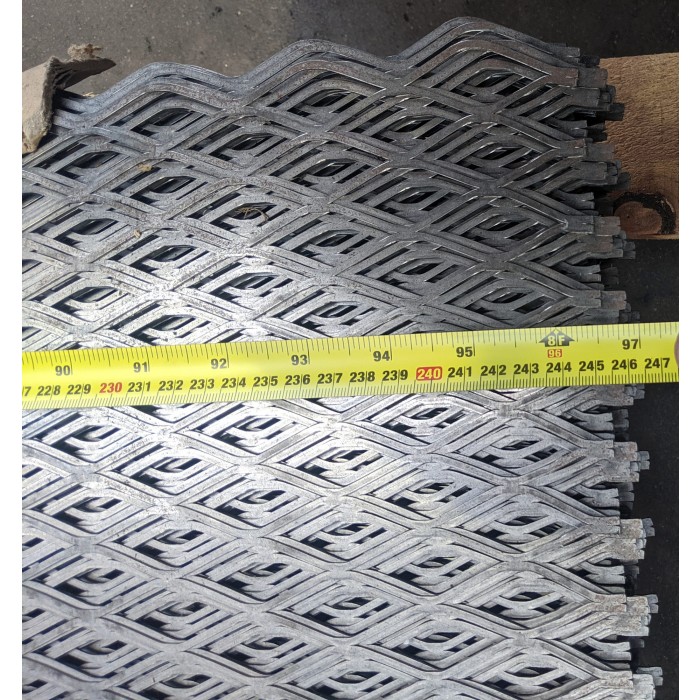 Mild Steel Security Mesh 2500mm x 1250mm x 1.25mm Thick 1 Sheet