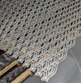 Mild Steel Security Mesh 2500mm x 1250mm x 1.45mm Thick 1 Sheet