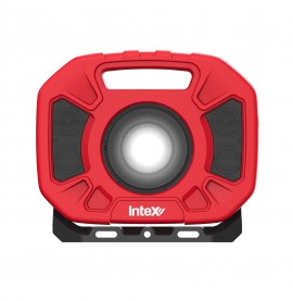 InteX Lumo Water Resistant LED Work Light With Bluetooth Speakers