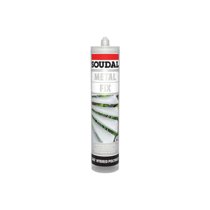 Soudal Metal Fix 290ml Tube Metal Adhesive