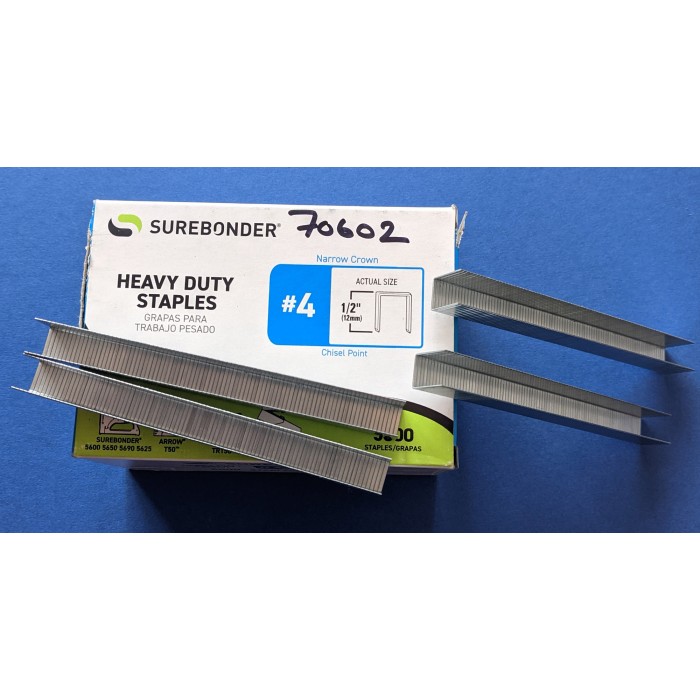 Duo-Fast ½" Chisel Point Staples Box of 5000 