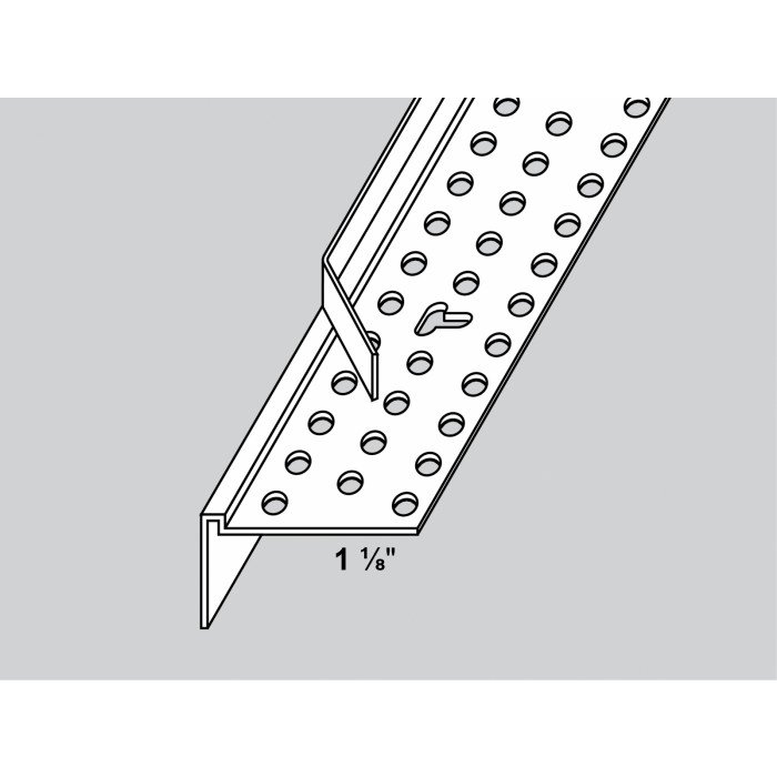 Trim-Tex Tear Away 15mm Edge PVC Bead 3m 1 Length 9110