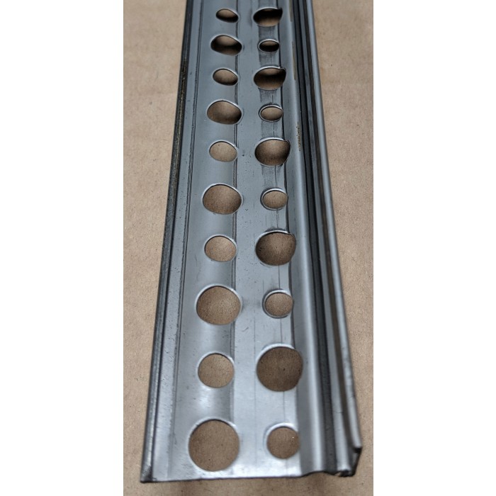 13mm Render Depth Stainless Steel Render Bellcast Drip Bead With Perforated Wing 3m 1 Length