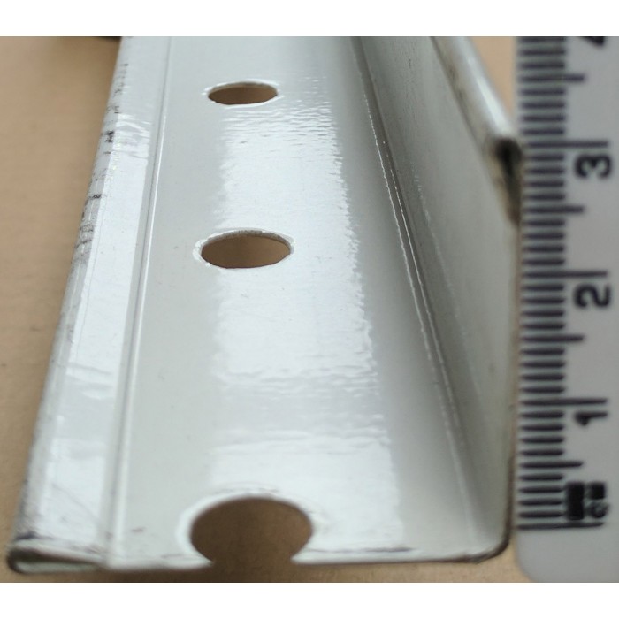 Wemico White Powder Coated Steel Stopbead 2.5m 1 Length