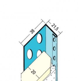 Protektor Stop Profile for 20mm Board