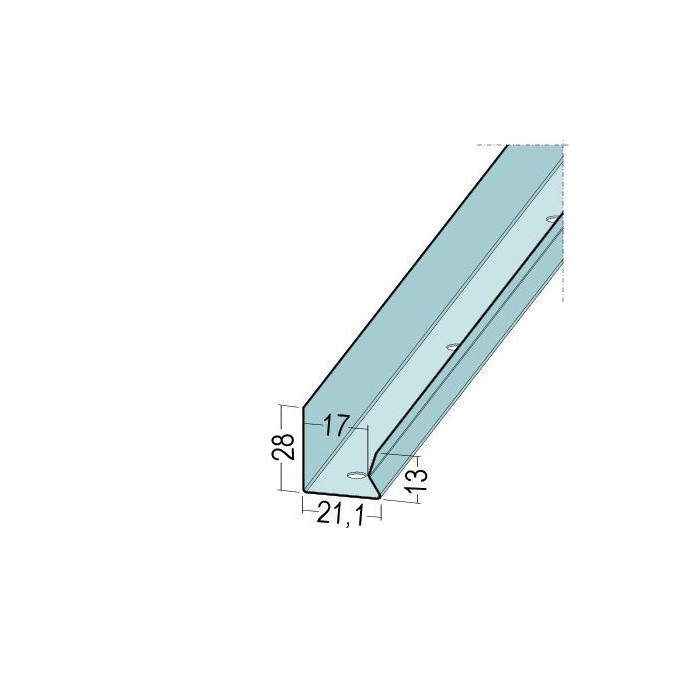 Protektor U Perimeter Connecting Profile for TPS25 3m 1 Length