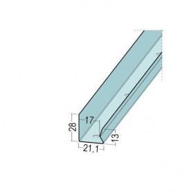 Protektor U Perimeter Connecting Profile for TPS25 3m 1 Length