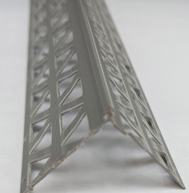 Dark Grey PVC Corner Bead 6 - 8mm Render Depth 2.5m 1 Length