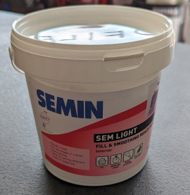 Semin Sem Light Ready Mixed Interior Filler 1L Tub