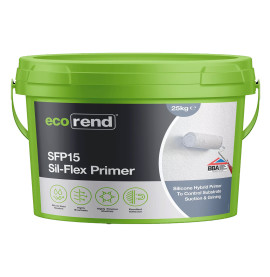 Ecorend SFP15 Sil-Flex Fired-Earth Primer for Silicone Thin Coat Render 25kg Tub