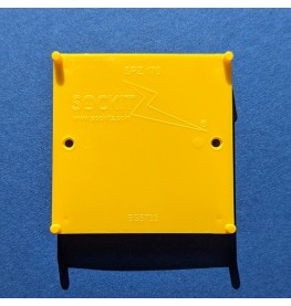 Sockitz Splatez Plate Single 240v Socket Reusable Electrical Safety Shields