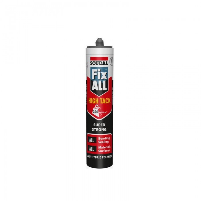 Soudal Fix All High Tack White Adhesive Sealant