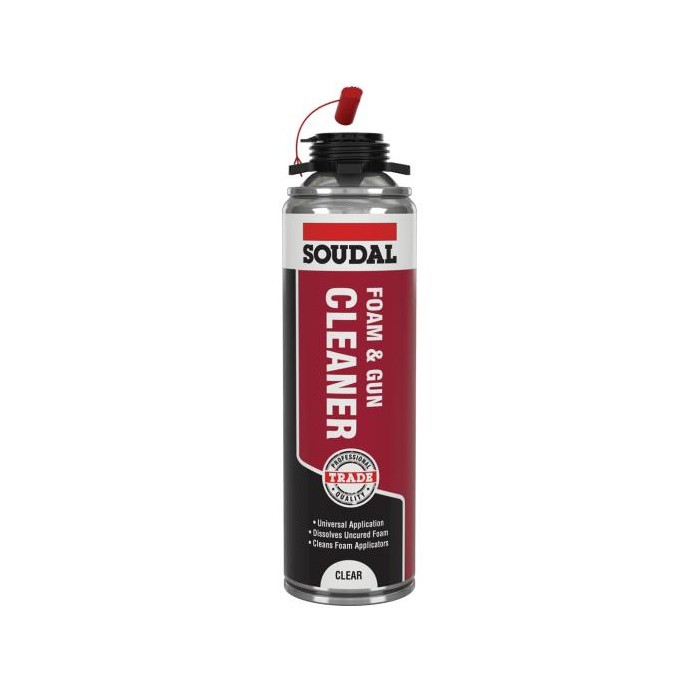 Soudal Trade PU Foam or Gun Applicator Cleaner 500ml Tin