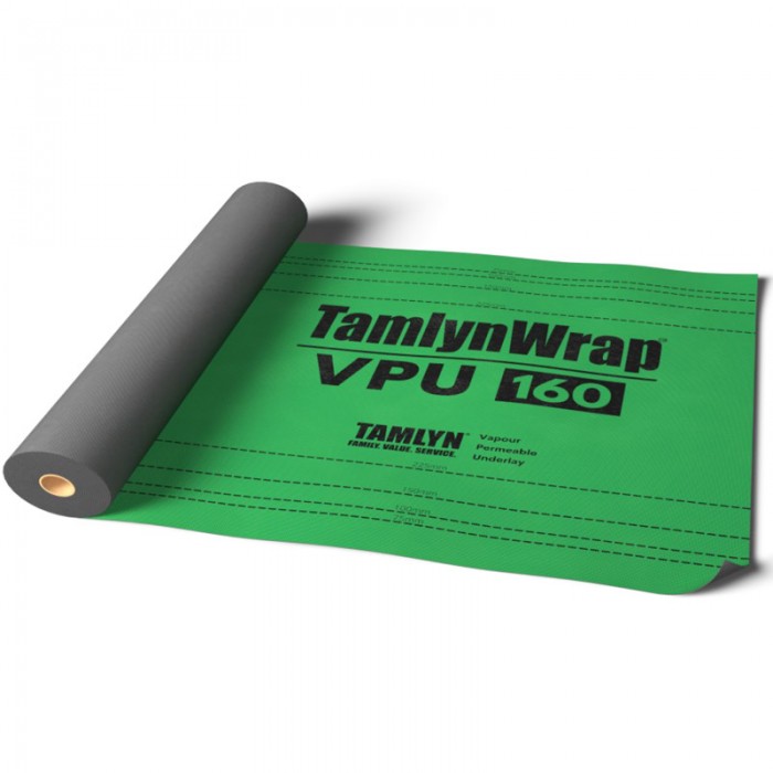 Tamlyn VPU 160 Vapour Permeable Underlay 50m Roll