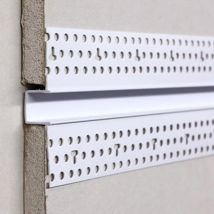 Trim-Tex ½” / 12.7mm White PVC Architectural Reveal Bead Profile 3m 1 length AS5110