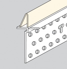 Trim-Tex Wall Mounted Deflection Bead 1 x 3m Length 9220