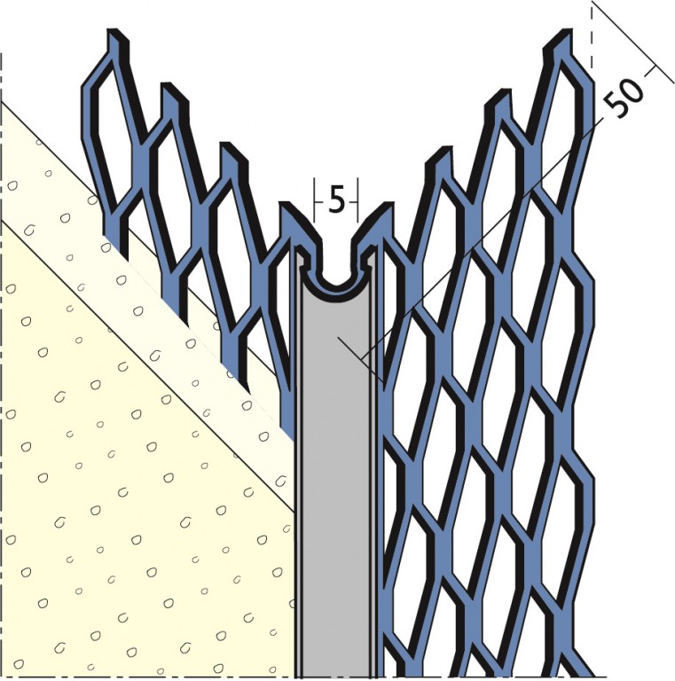 Wemico Metal Corner Bead 1025mm 3m Length Profilestore
